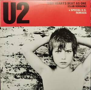 LP U2 / TWO HEARTS BEAT AS ONE (CLUB VERSION) +SPECIAL U.S. REMIXES ライナーなし