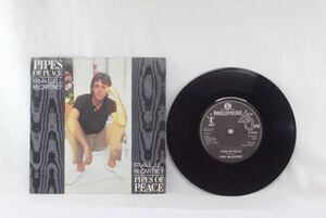 Paul McCartney Pipes Of Peace UK版 EP R 6064 7", 45 RPM, Single, Solid Centre