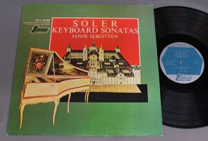 ●米LP JANOS SEBESTYEN/ソレール KEYBOARD SONATAS●