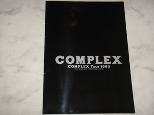 COMPLEX/ステッカーセット/布袋寅泰/吉川晃司/boowy/コンプレックス/グッズ