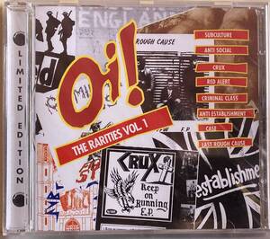 英未開封新品CD V.A./Oi! THE RARITIES Vol.1 [Subculture/Anti Social/Crux/Red Alert/Criminal Class/Anti Establishment/Case]