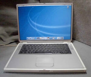 m732 Powerbook G4 Titanium A1025 1.0GHz os9.2.2単独 +10.2.1 リストア 