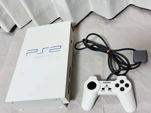 【PS2本体Racing Pack】Sony PlayStation 2 Console｜HORIコントローラー付き・箱＆備品なし・動作確認済み｜SCPH-55000　GT限定