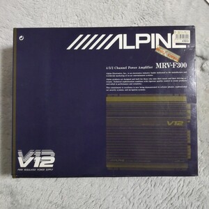 送料無料！！◇アルパイン4/3/2チャンネル・パワーアンプ◇MRV−F300☆ALPINE★V12★取説・元箱つき