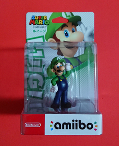 【新品/未開封/amiibo】アミーボ・スーパーマリオ ルイージ★即決(24.4