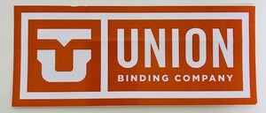 【UNION】ユニオン Logo Sticker ステッカー ビンディング　１枚