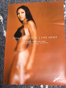 ★【B2サイズ ポスター】トニー・ブリクストン/Toni Braxton 「THE HEAT販促用」japan mint not sold in stores poster 