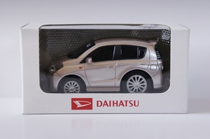 DAIHATSU ダイハツ プルバックカー ミラ カスタム パール ミニカー 未使用品