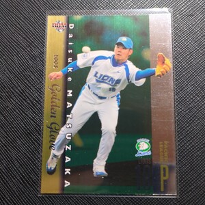 BBM　2006　松坂大輔　1st　埼玉西武ライオンズ　プロ野球　ゴールデングローブ　インサートカード　パラレル　GG1