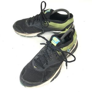 NIKE/ナイキ★Dual Fusion TR/デュアル フュージョン/スニーカー【26.0/黒×黄緑】554889-016/トレーニング/sneakers/Shoes/trainers◆G-66