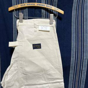 旧タグ デッドストック ダブルニー ネップ 生成り80s 90s stanley painter pants ペインターパンツ アメリカ製 ワークパンツ 80年代 90年代