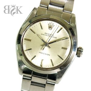 ロレックス オイスター スピードキング 6430 ボーイズ 自動巻き シルバー文字盤 動作品 バンド洗浄済み ROLEX ◆