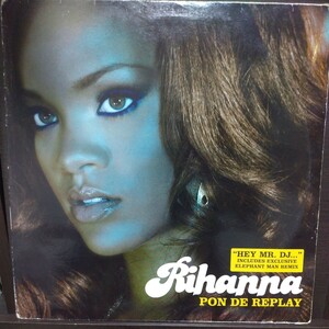 12inch ヨーロッパ盤/RIHANNA　PON DE REPLAY