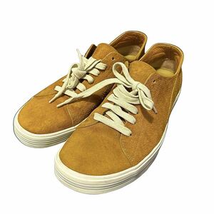 RICK OWENS 18SS Geothrasher low sneaker camel 43 リックオウエンス　ジオスラッシャー　ローカット スエード スニーカー キャメル