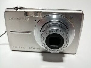 動作確認済み OLYMPUS オリンパス CAMEDIA FE-220 コンパクトデジタルカメラ