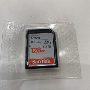 N7803【未使用】メモリーカード　SanDisk 128GB