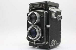 【返品保証】 リコー Ricoh Ricohflex Riken 8cm F3.5 二眼カメラ v2386