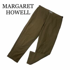 MARGARET HOWELL マーガレットハウエル パンツ カーキ色系 サイズⅡ