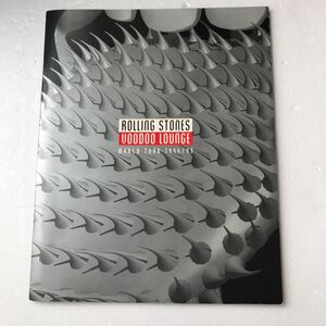 ROLLING STONES ローリング　ストーンズ　★ VOODOO　LOUNGE ★　WORLD　TOUR　１９９４/９５　パンフレット　（中古品）