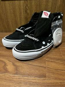 VANS × STUSSY ヴァンズ バンズ ステューシー コラボ 未使用 デッドストックSK8-HI US10 28cm スケート ハイ ハイカット オリジナル靴紐付