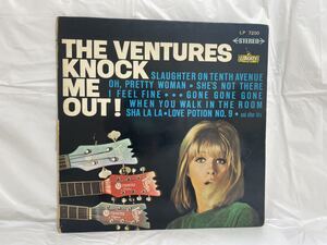 ★V047★ LP レコード THE VENTURES ベンチャーズ 赤盤 KNOCK ME OUT!