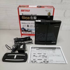 605y0614★バッファロー BUFFALO Wi-Fi ブロードステーション リモートアクセス&Giga対応 有線LANルーター BHR-4GRV2