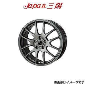 ジャパン三陽 ザック JP-205 アルミホイール 1本 ZR-V RZ系(18×7.5J 5-114.3 INSET53 ブラックシルバー)Japan三陽 ZACK JP-205