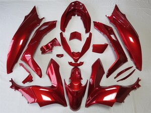 PCX pcx 125 150 2018-2020 jf81 kf30 純正タイプ 外装カウル 17点セット 塗装済 キャンディラスターレッド【kai-pcx18-4】