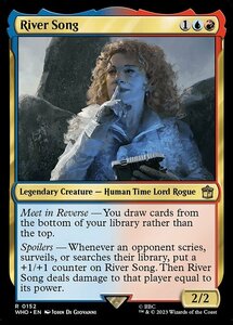 MTG ■金/英語版■ 《リヴァー・ソング/River Song》ドクター・フー WHO