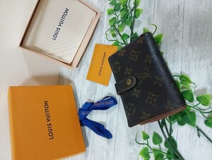 ルイヴィトン　 LOUIS VUITTON　モノグラム　財布　がま口　財布　男女兼用