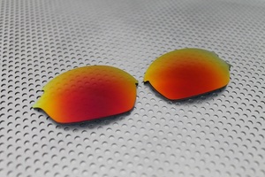 LINEGEAR　オークリー　ロメオ２用交換レンズ　UV420　ポリカレンズ　プレミアムレッド　Oakley X-Metal Romeo2