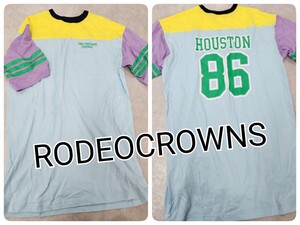 RODEOCROWNS★ロデオクラウンズ★Tシャツワンピ★ラグラン★マウジー