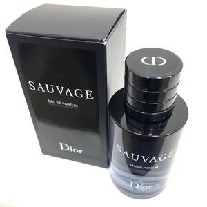 （OT3829） 1円～ Dior ディオール SAUVAGE ソヴァージュ EDT オードゥトワレ 60ml 香水 残量約9割 メンズ