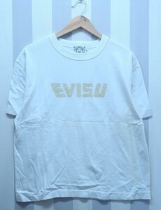 2-0356B/EVISU半袖ロゴTシャツ エヴィス 送料200円 