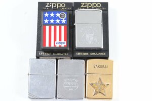 【5点】 ZIPPO ジッポー オイルライター 喫煙具 喫煙グッズ まとめ売り 2740-TE