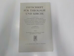 9V0516◆ZEITSCHRIFT FUR THEOLOGIE UND KIRCHE Beiheft8 KARIN BORNKAMM ほか J.C.B. Mohr☆