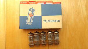 ◆★TELEFUNKEN ECC83★ダイヤマーク付き・中古5本組◆