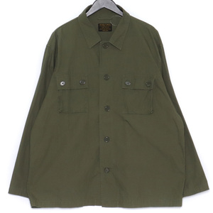 WACKO MARIA ARMY SHIRT TYPE 2 XLサイズ カーキ 21FW-WMO-ML24 ワコマリア アーミー長袖シャツ ミリタリー