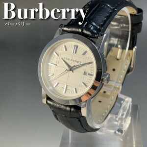 【電池交換済】レディースウォッチ女性用腕時計BURBERRYバーバリー2737