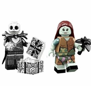 未組立 ジャック サリー セット レゴ ミニフィギュア 71024 ディズニーシリーズ2　LEGO minifigures ミニフィグ ナイトメアー Disney