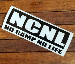 カッティングステッカー NO CAMP NO LIFE