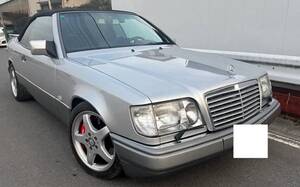 旧車・名車・希少！絶品！後期！メルセデベンツ！E320カブリオレ！W124！ディーラー！本革・左・BILSTEIN！brembo！車検令和8年6月