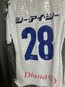 横浜FCシーガルズ 選手着用ユニフォーム 直筆サイン入り 平國 瑞希　Mサイズ　2020年 福袋 納品書付き