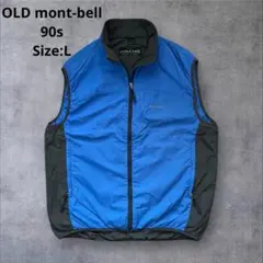 レアモデル！90s OLD mont-bell中綿ベストアルパインダウンy2k