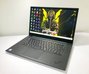 最新 office2024搭載Adobe2024 極美品Lenovo ThinkPad P1Gen3Xeon W-10855M ワークステーション新品NVMeSSD1TB メモリ32GB！4Kタッチパネル