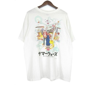 セントマイケル × サマーウォーズ ×ギークスルール 24SS 【 SG SS TEE SM YS1 0000 C28 】キャラクター プリント 半袖 Tシャツ　w20696