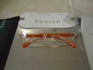 エゴイストEGOISTアンダーリムチタン眼鏡フレームEGF-3001-4