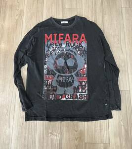 美品★mifara ミファラ ロンT Tシャツ Mr.Children ミスチル ウカスカジー ap bank fes 23 MIFA ミファ Mサイズ ミファンダ miss you