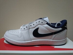 NIKE AIR JORDAN 1 LOW 85 METALLIC NAVY FB9933-141 ナイキ エアジョーダン 1ローメタリックネイビーUS8.5 26.5cm ナイキ　ジョーダン　OG