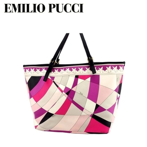 エミリオ プッチ トートバッグ トート ショルダー バッグ レディース プッチ（柄） EMILIO PUCCI 中古